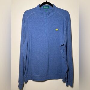 Masters Classics 2023 Quarter Zip Pullover – Blue Men’s Large (NEW) Large